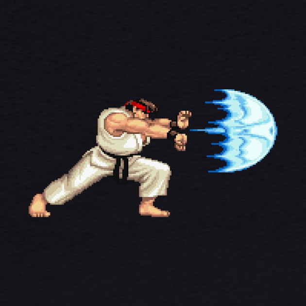 Ryu Hadouken by Pexel Pirfect